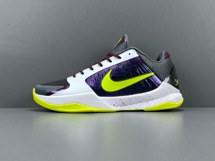 God's Hand: Only for high quality you![OG version Kobe 5] Nike Zoom Kobe 5 round toe lace-up synthetic leather shock-absorbing non-slip wear-resistant low-top practical basketball shoes men's